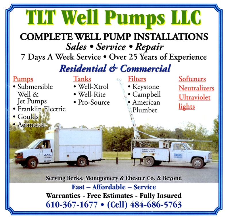 TLT Well Pumps in Pottstown Mercury